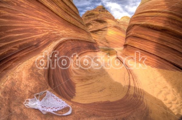 At the entrance to the Wave - dfoto.pl