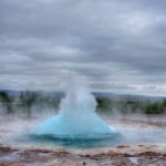 Strokkur erupting