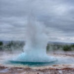 Strokkur erupting