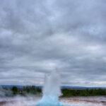 Strokkur erupting